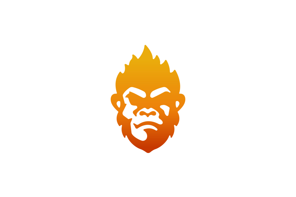 monkey logo design